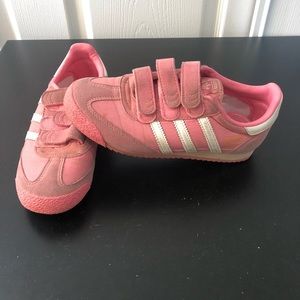 Adidas Pink Dragon sneakers with ortholite 2Y